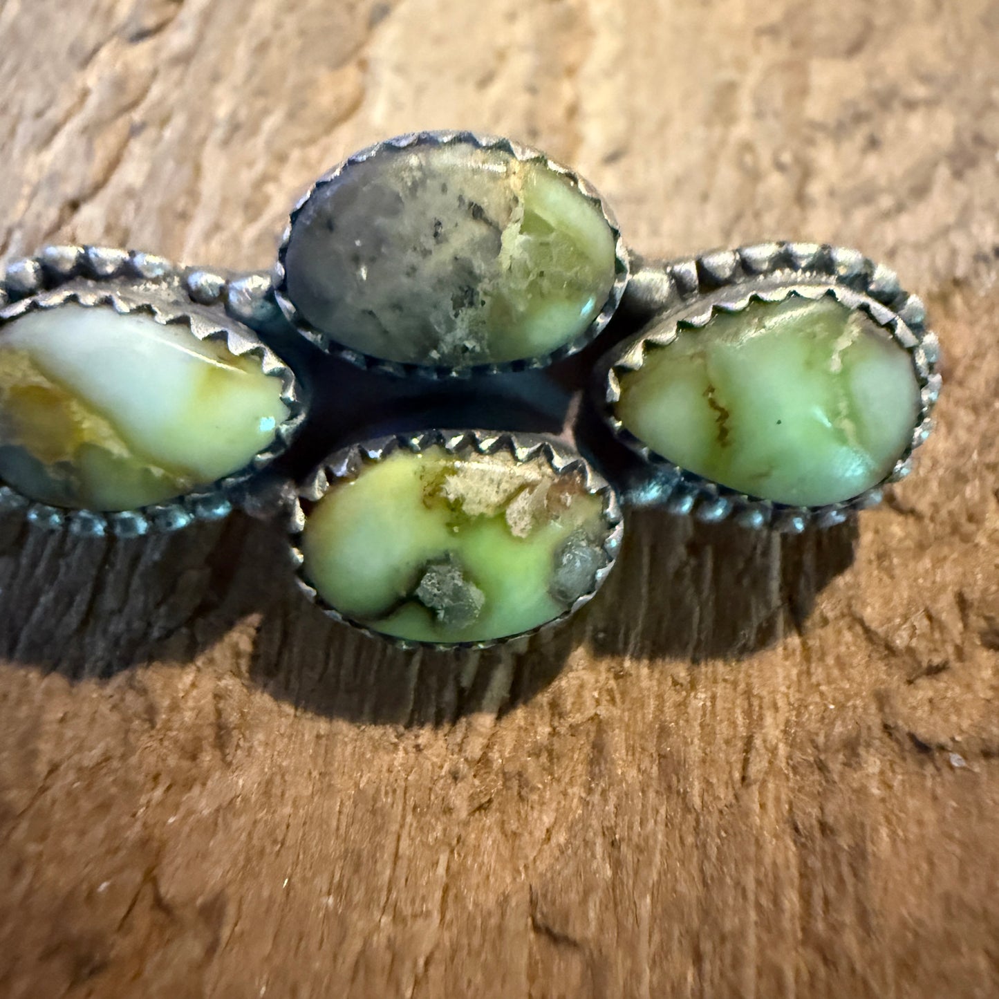 Palomino Turquoise Gemstone Slider Watchband Charm In Sterling Silver