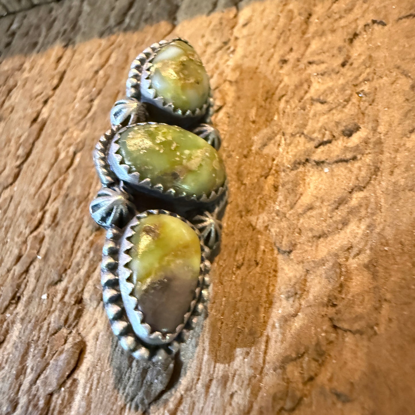 Palamino Turquoise Gemstone Slider Watch Band Charm In Sterling Silver