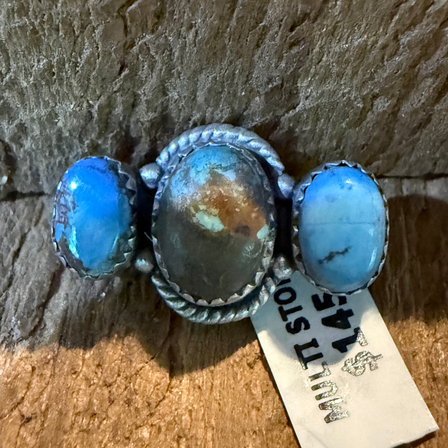 Golden Hills Turquoise Gemstone Slider Flex Watch Band Charm In Sterling Silver