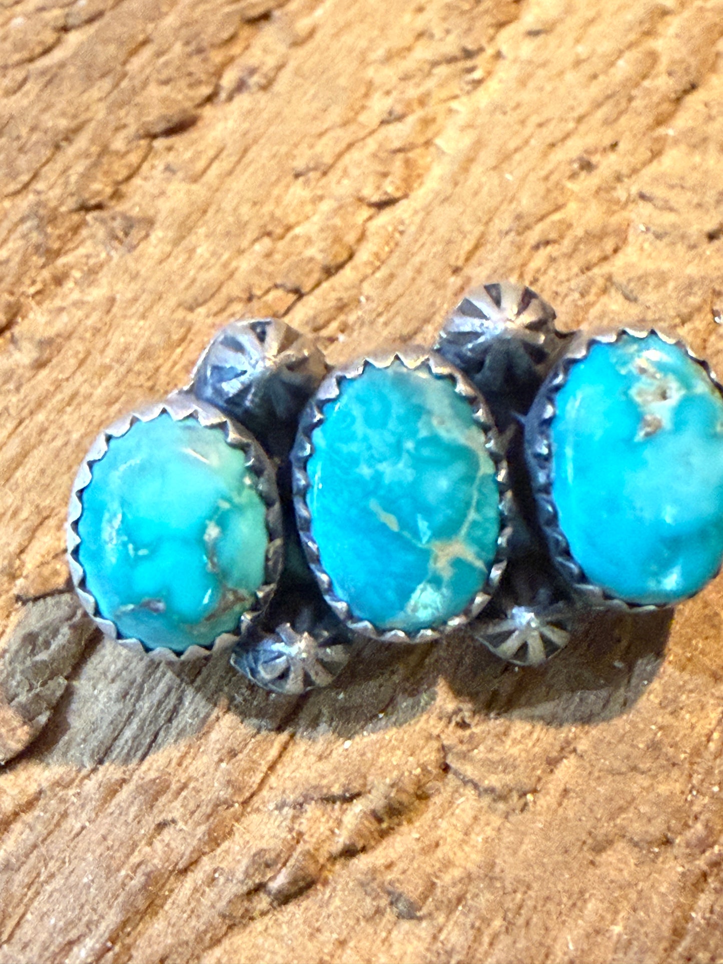 White Water Turquoise Gemstone Slider Flex Watch Band Charm Sterling Silver
