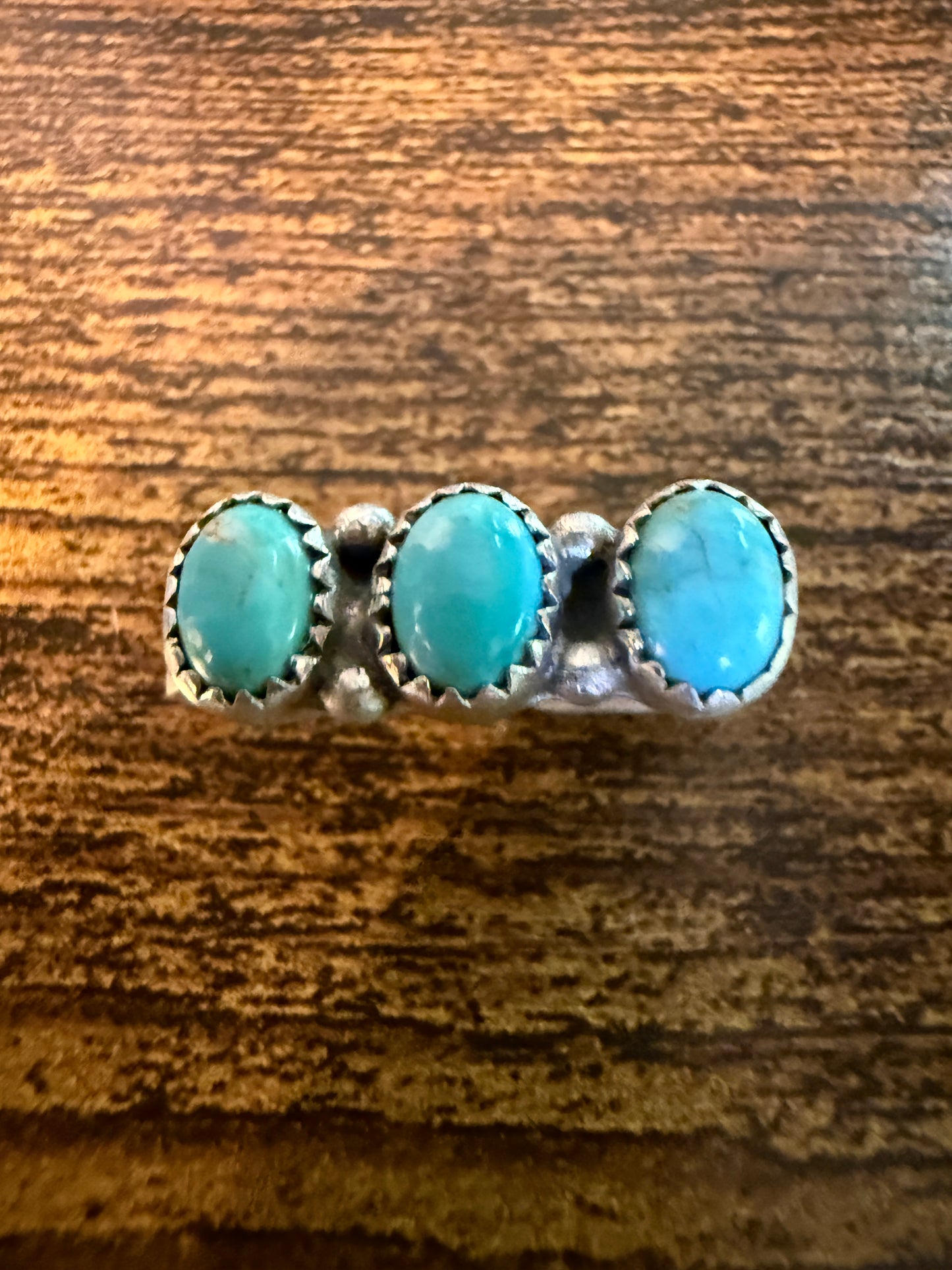 Kingman Turquoise Gemstone I-Watch Band Charm, Sterling Silver, Adjustable, 1 Inch Wild West Boho