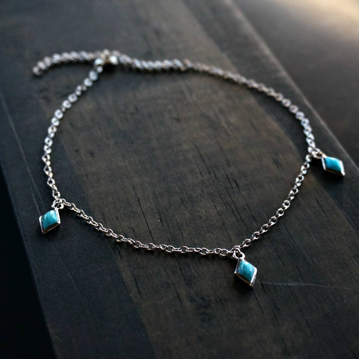 Dir Turquoise AnkletDir Turquoise Anklet - Premium  from Sowell Jewelry - Just $43! Shop now at Silver Elegant