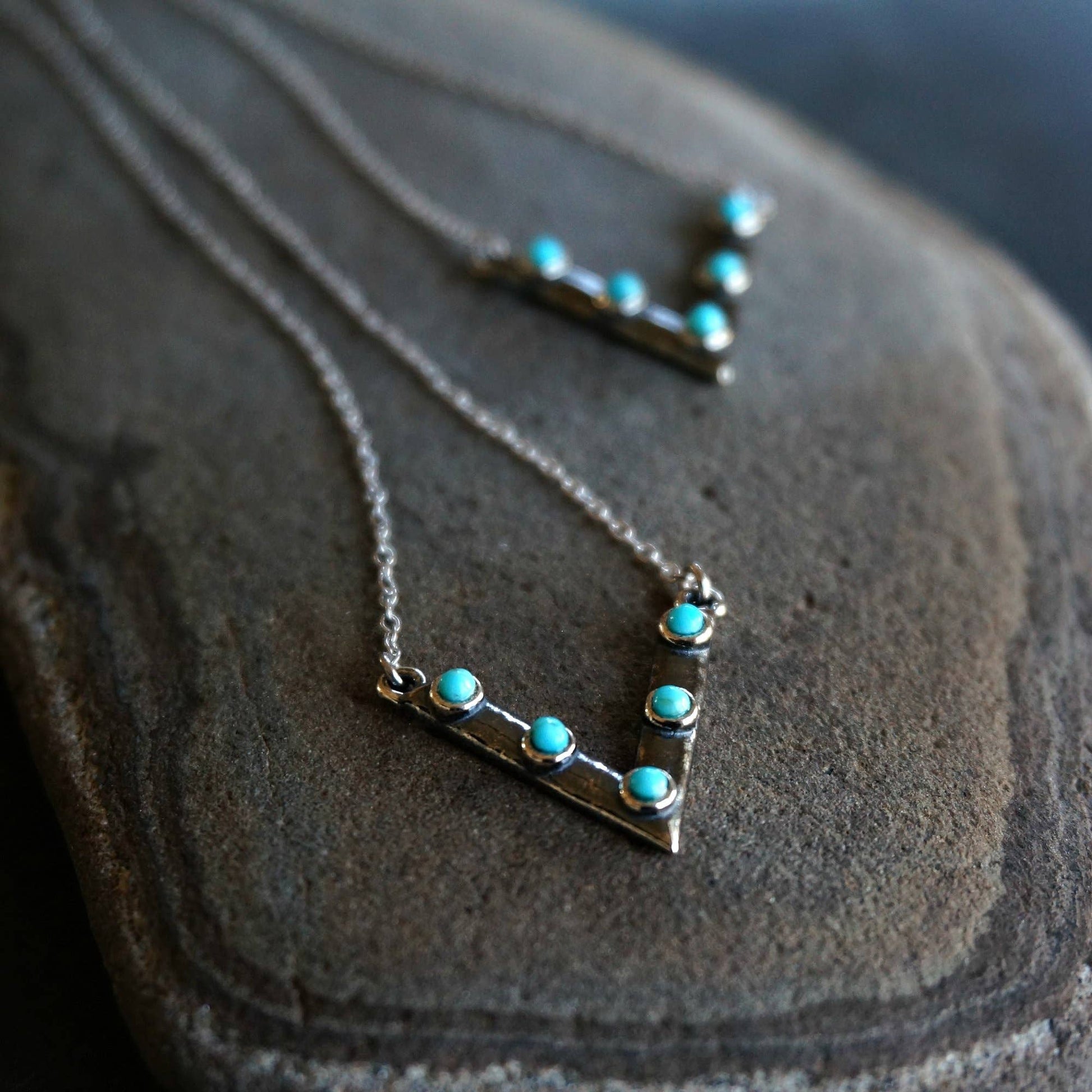 Jacy Turquoise Choker NecklaceJacy Turquoise Choker Necklace - Premium  from Sowell Jewelry - Just $64! Shop now at Silver Elegant