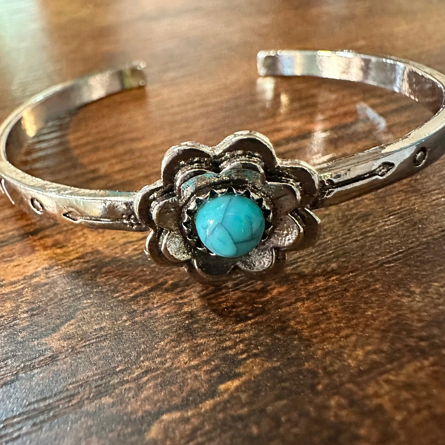 Handcrafted Native American Bracelet, Boho Lace Silver Turquoise Stone Bracelet, Gift BoxHandcrafted Native American Bracelet, Boho Lace Silver Turquoise Stone Bracelet, Gift Box - Premium boho bracelet from Silver Elegant - Just $18! Shop now at Silver Elegant