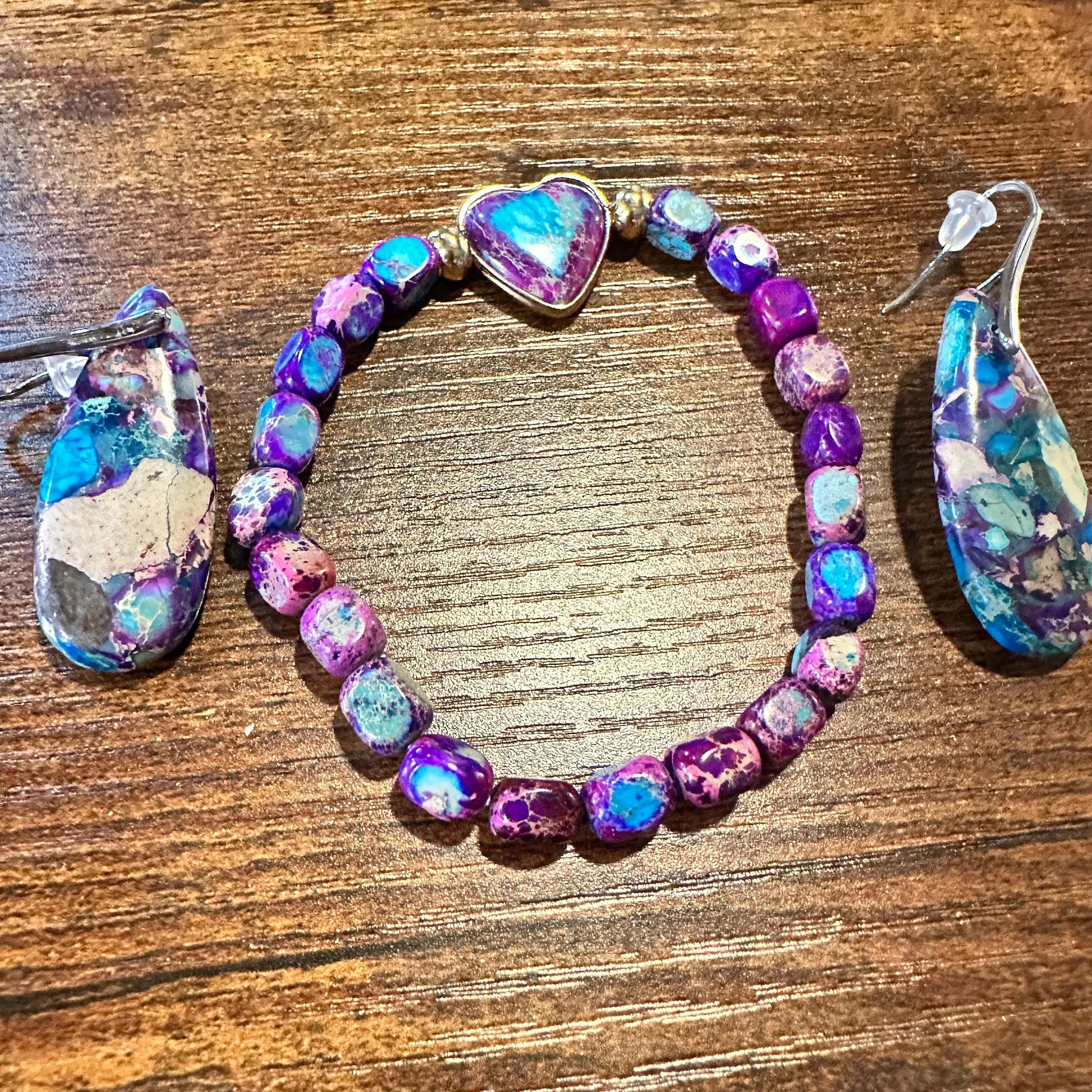 Boho Heart Bead Bracelet