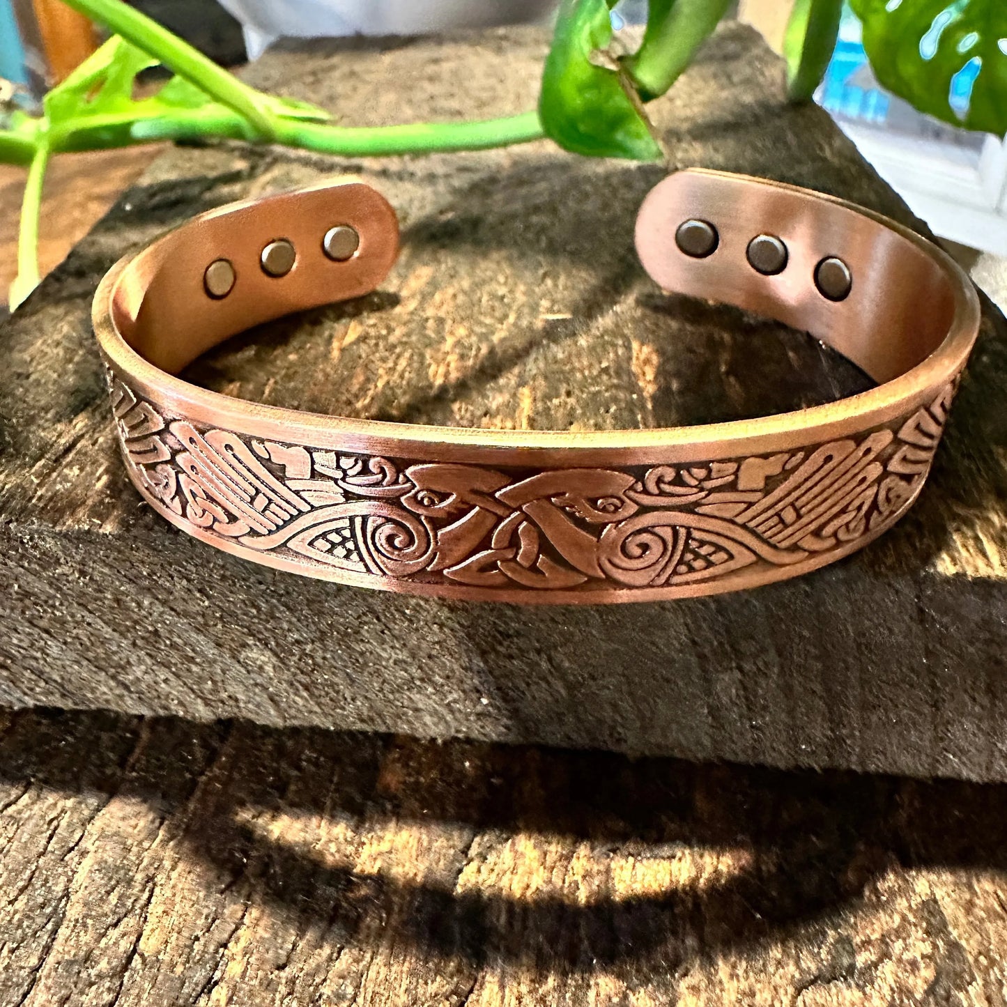 Handmade Copper Floral Design Cuff Bracelet, Arthritis Magnet Copper, Gift BoxHandmade Copper Floral Design Cuff Bracelet, Arthritis Magnet Copper, Gift Box - Premium boho bracelet from Silver Elegant - Just $16! Shop now at Silver Elegant