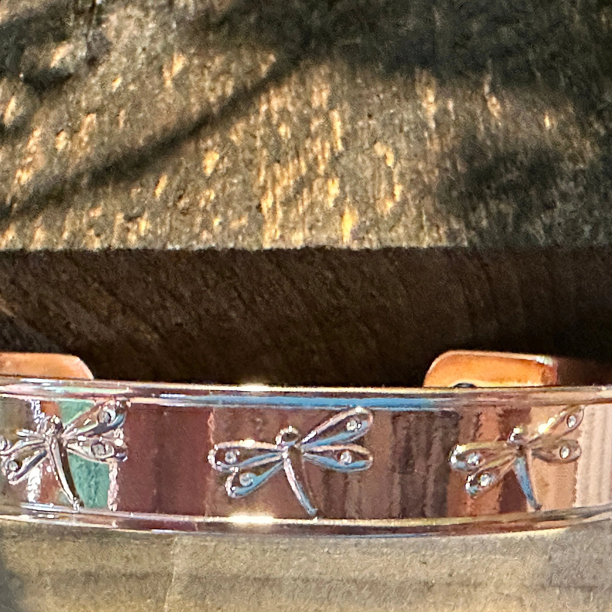 Handmade Boho Copper Dragonfly Design Narrow Cuff Bracelet, Arthritis Magnet Copper, Gift BoxHandmade Boho Copper Dragonfly Design Narrow Cuff Bracelet, Arthritis Magnet Copper, Gift Box - Premium boho bracelet from Silver Elegant - Just $16! Shop now at Silver Elegant