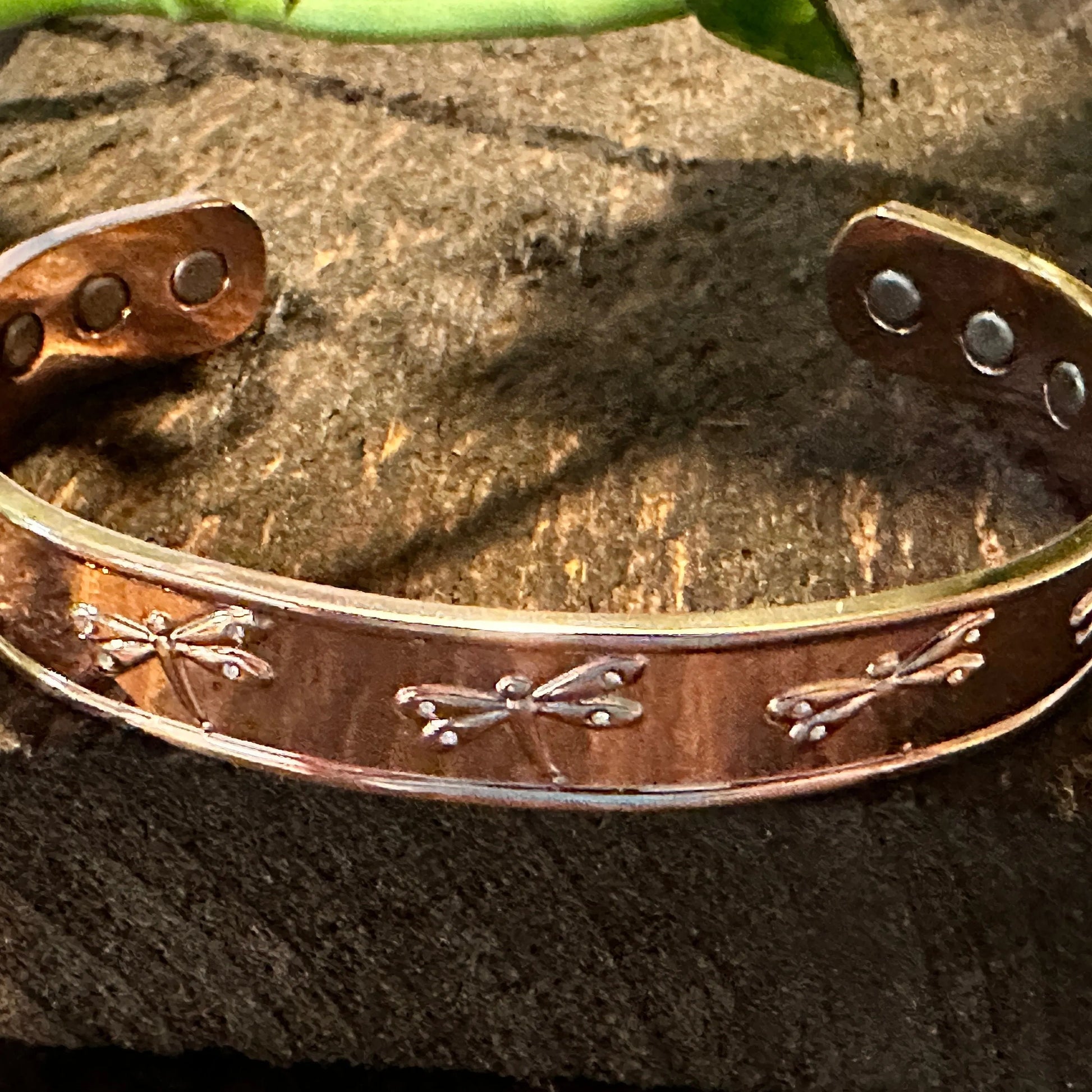 Handmade Boho Copper Dragonfly Design Narrow Cuff Bracelet, Arthritis Magnet Copper, Gift BoxHandmade Boho Copper Dragonfly Design Narrow Cuff Bracelet, Arthritis Magnet Copper, Gift Box - Premium boho bracelet from Silver Elegant - Just $16! Shop now at Silver Elegant