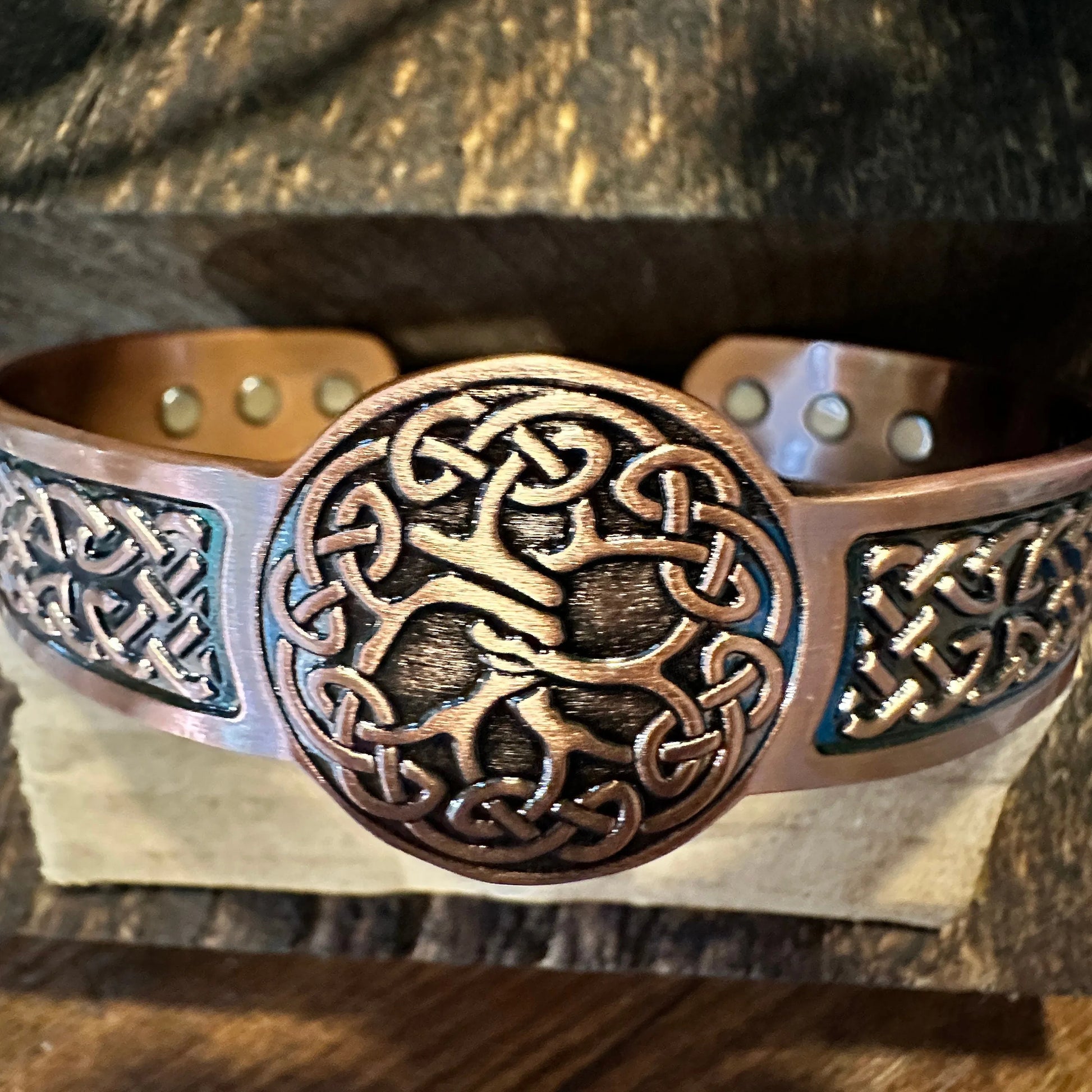 Handmade Copper Floral Swirl Design Wide Cuff Bracelet, Arthritis Magnet Copper, Gift BoxHandmade Copper Floral Swirl Design Wide Cuff Bracelet, Arthritis Magnet Copper, Gift Box - Premium boho bracelet from Silver Elegant - Just $16! Shop now at Silver Elegant