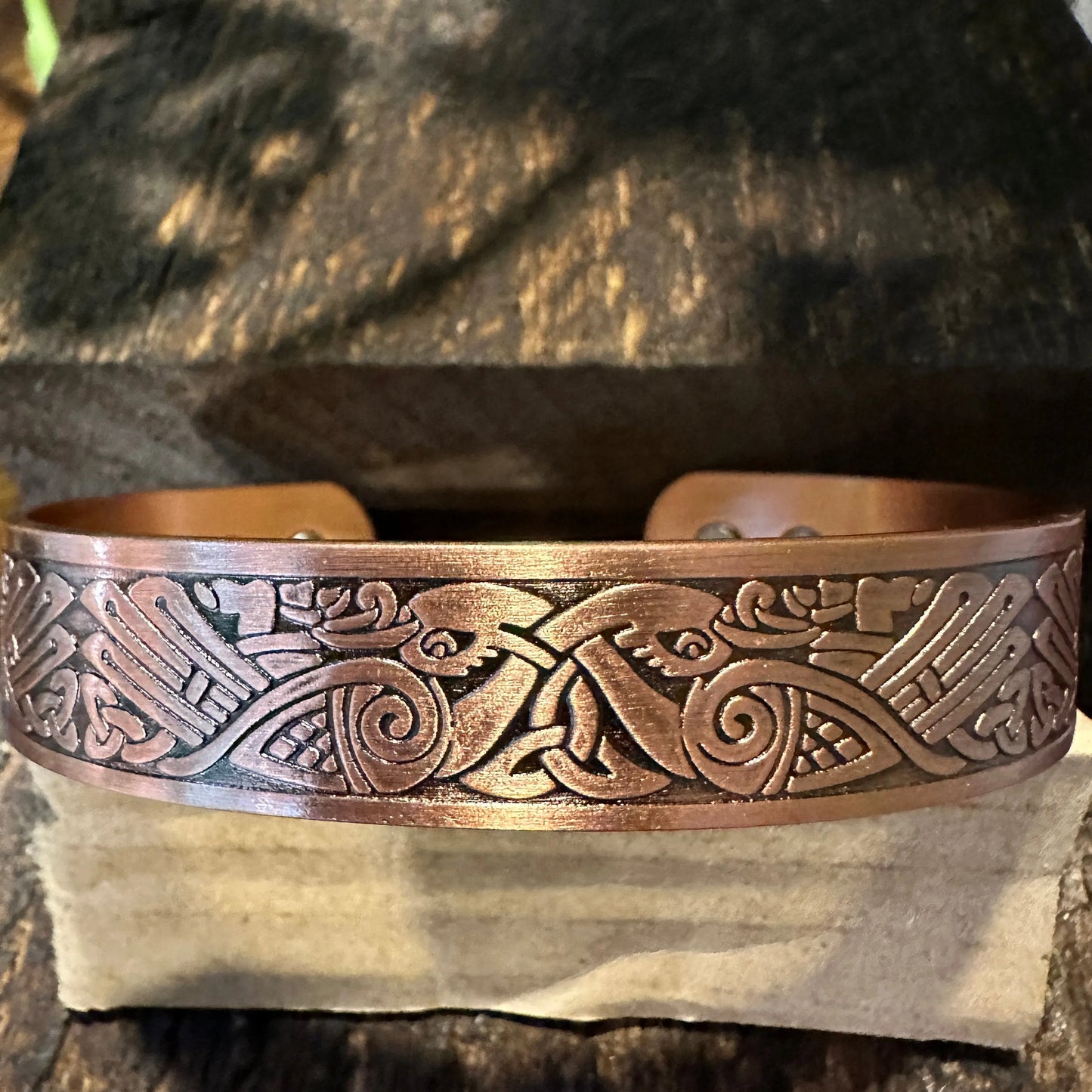 Handmade Copper Floral Design Cuff Bracelet, Arthritis Magnet Copper, Gift BoxHandmade Copper Floral Design Cuff Bracelet, Arthritis Magnet Copper, Gift Box - Premium boho bracelet from Silver Elegant - Just $16! Shop now at Silver Elegant