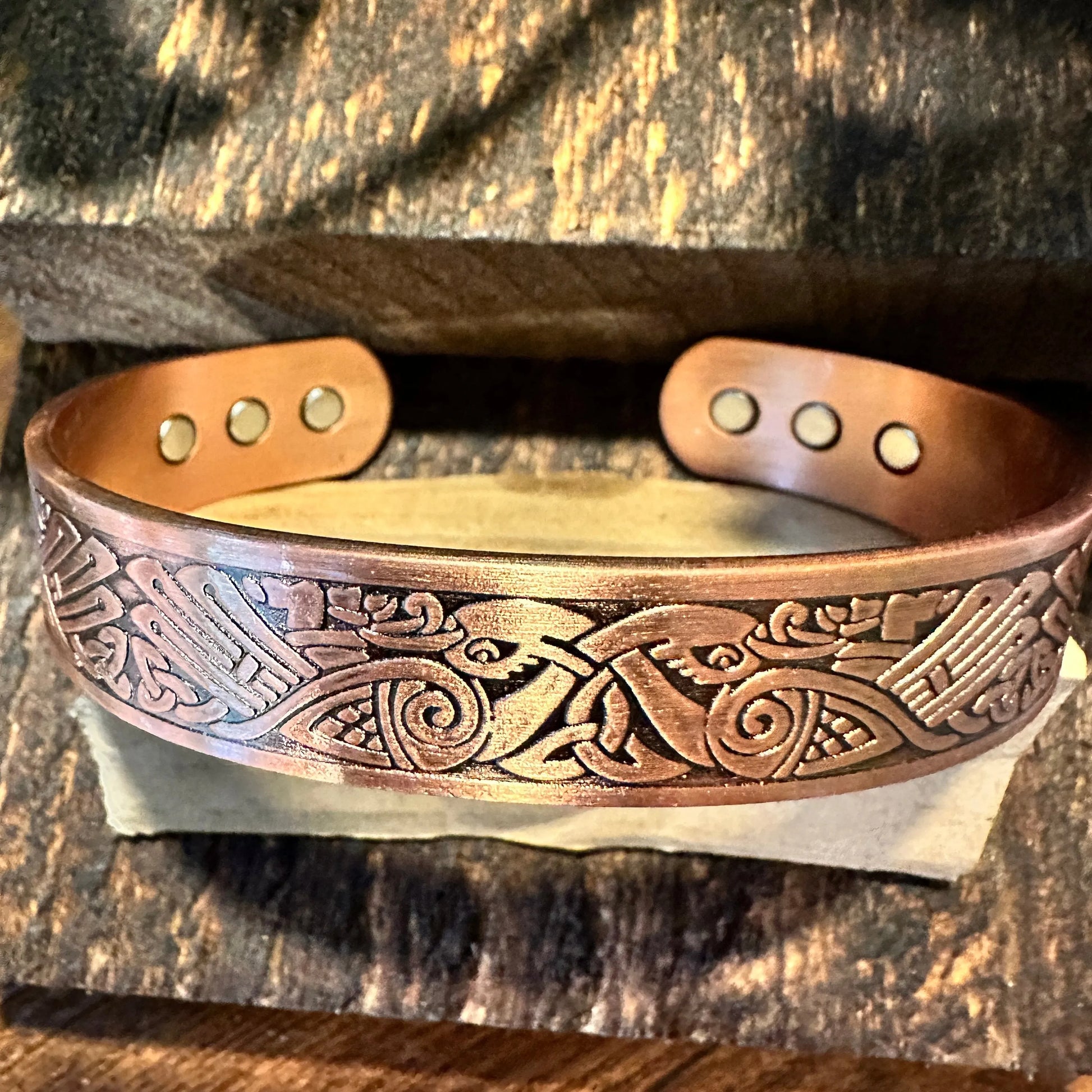 Handmade Copper Floral Design Cuff Bracelet, Arthritis Magnet Copper, Gift BoxHandmade Copper Floral Design Cuff Bracelet, Arthritis Magnet Copper, Gift Box - Premium boho bracelet from Silver Elegant - Just $16! Shop now at Silver Elegant