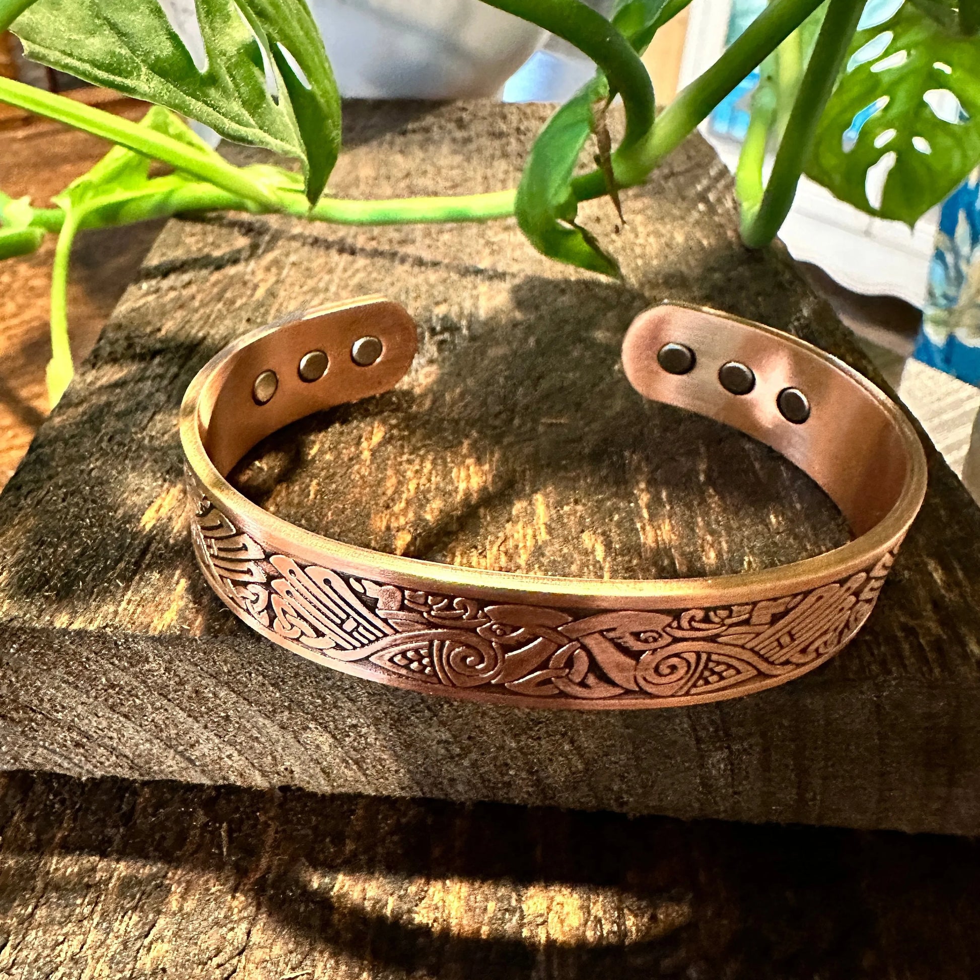 Handmade Copper Floral Design Cuff Bracelet, Arthritis Magnet Copper, Gift BoxHandmade Copper Floral Design Cuff Bracelet, Arthritis Magnet Copper, Gift Box - Premium boho bracelet from Silver Elegant - Just $16! Shop now at Silver Elegant