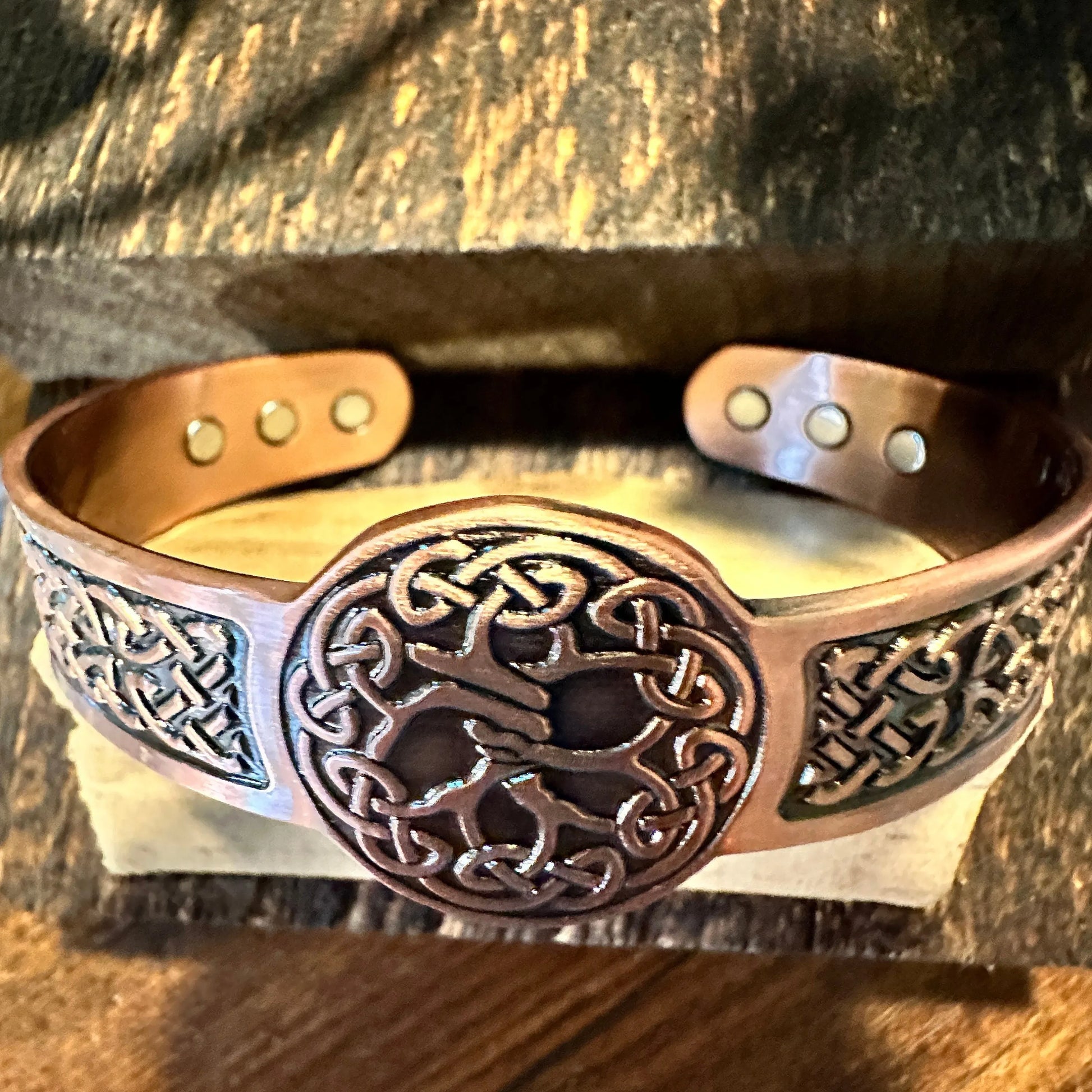 Handmade Copper Floral Swirl Design Wide Cuff Bracelet, Arthritis Magnet Copper, Gift BoxHandmade Copper Floral Swirl Design Wide Cuff Bracelet, Arthritis Magnet Copper, Gift Box - Premium boho bracelet from Silver Elegant - Just $16! Shop now at Silver Elegant