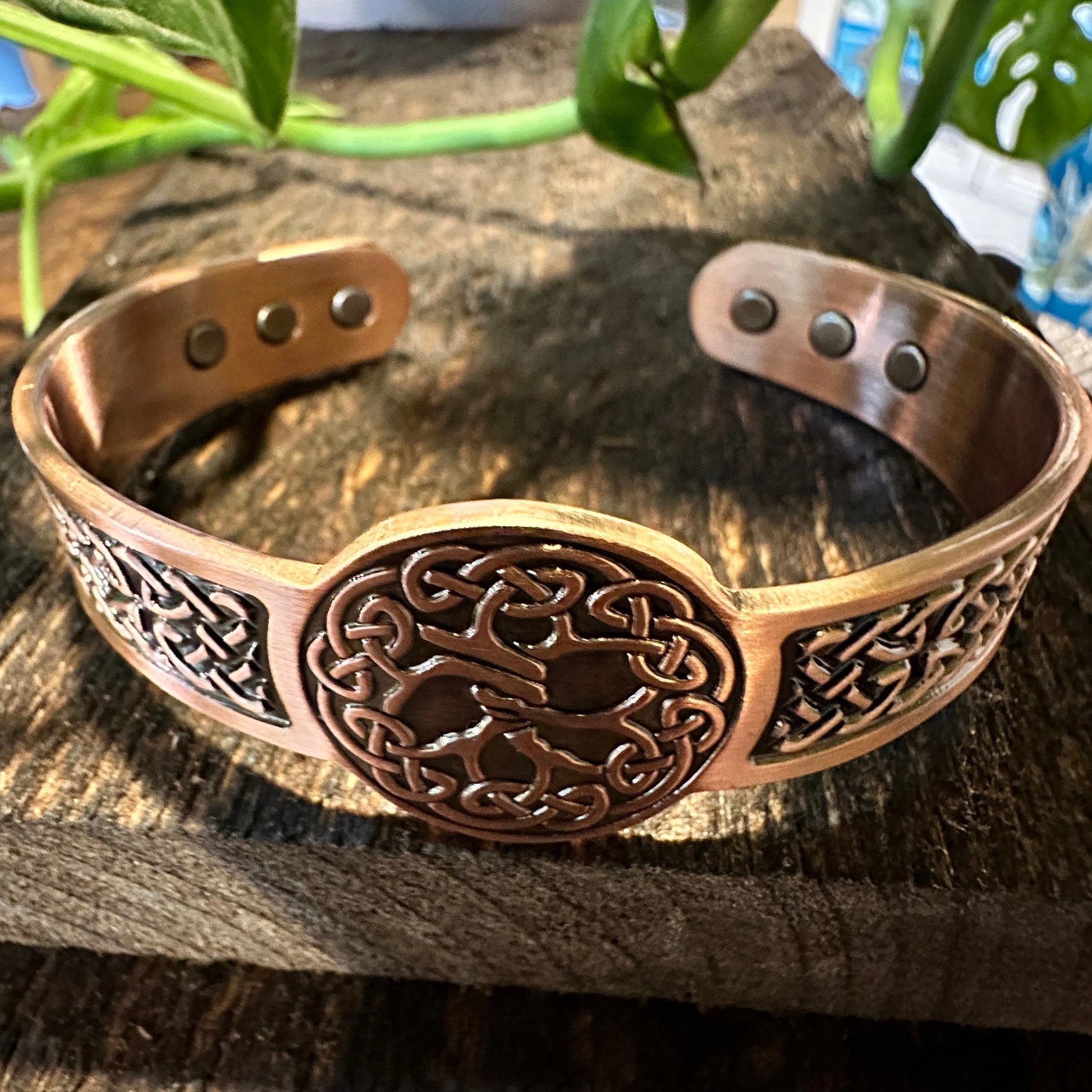 Handmade Copper Floral Swirl Design Wide Cuff Bracelet, Arthritis Magnet Copper, Gift BoxHandmade Copper Floral Swirl Design Wide Cuff Bracelet, Arthritis Magnet Copper, Gift Box - Premium boho bracelet from Silver Elegant - Just $16! Shop now at Silver Elegant